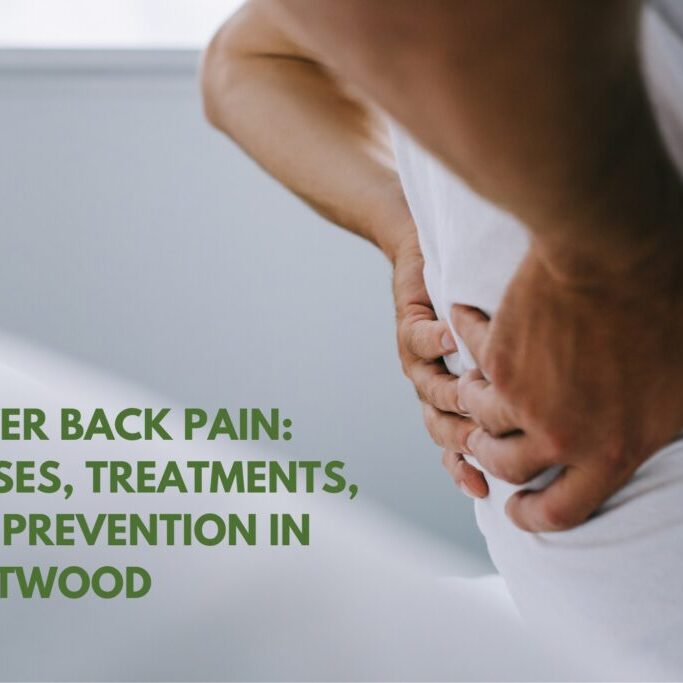 Lower back pain chiropractor in Westwood